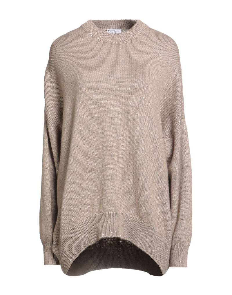BRUNELLO CUCINELLI Pullover Damen Beige von BRUNELLO CUCINELLI