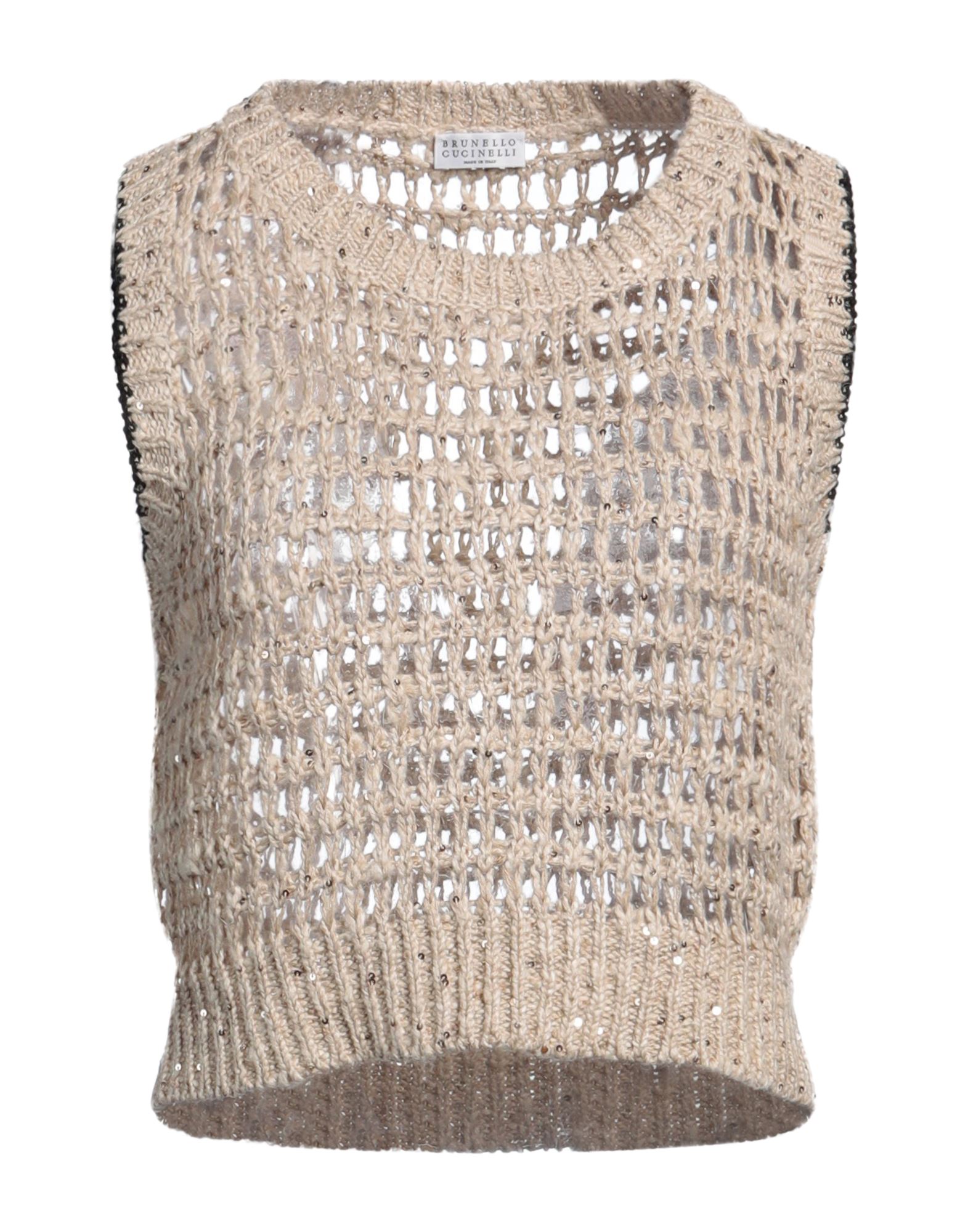 BRUNELLO CUCINELLI Pullover Damen Beige von BRUNELLO CUCINELLI