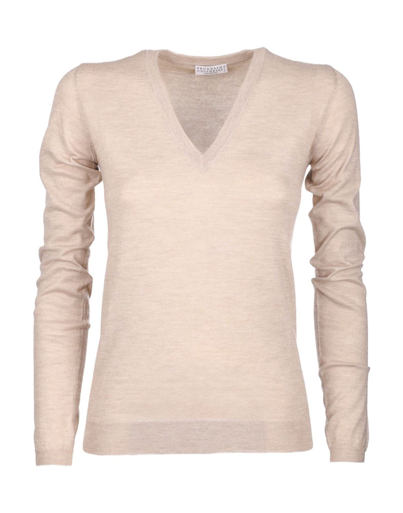 BRUNELLO CUCINELLI Pullover Damen Beige von BRUNELLO CUCINELLI