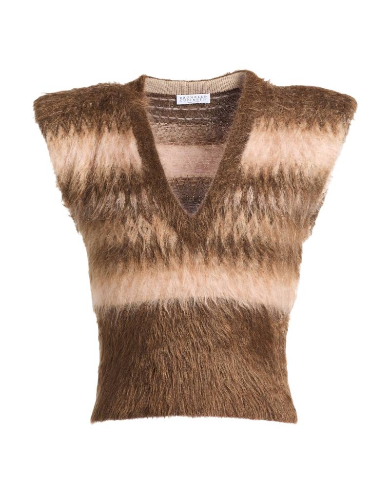 BRUNELLO CUCINELLI Pullover Damen Braun von BRUNELLO CUCINELLI