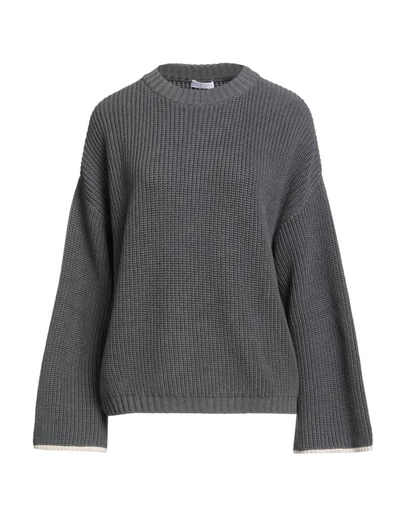 BRUNELLO CUCINELLI Pullover Damen Braungrau von BRUNELLO CUCINELLI