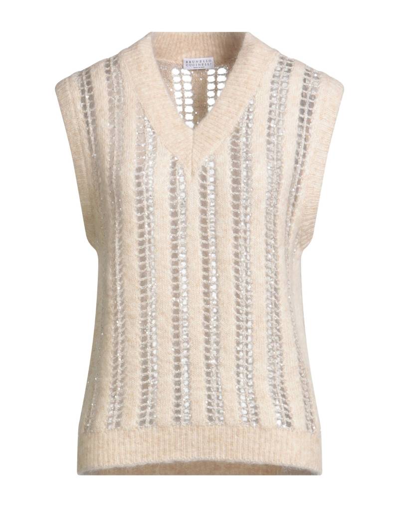 BRUNELLO CUCINELLI Pullover Damen Cremeweiß von BRUNELLO CUCINELLI