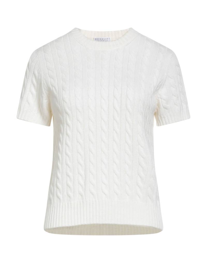BRUNELLO CUCINELLI Pullover Damen Elfenbein von BRUNELLO CUCINELLI