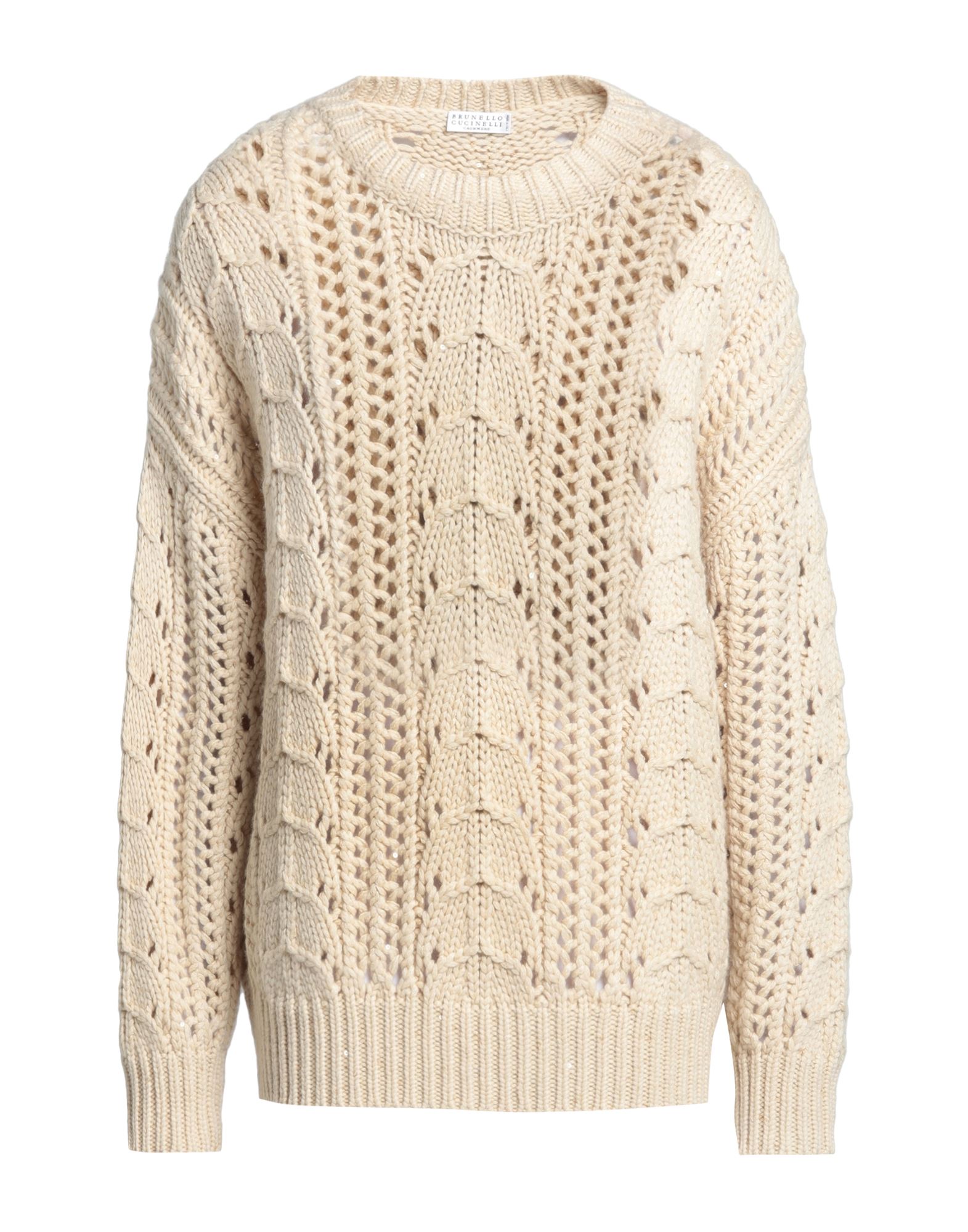 BRUNELLO CUCINELLI Pullover Damen Elfenbein von BRUNELLO CUCINELLI