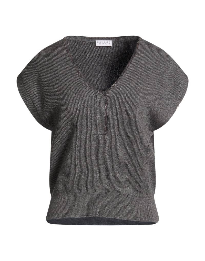 BRUNELLO CUCINELLI Pullover Damen Grau von BRUNELLO CUCINELLI