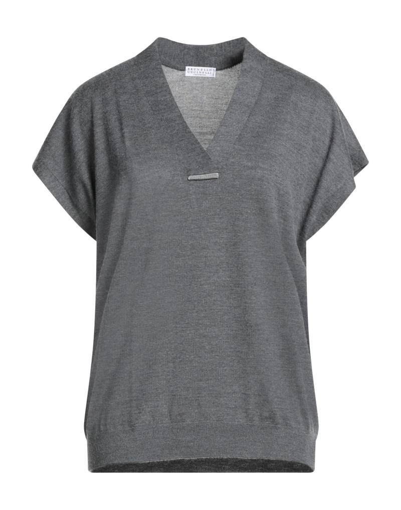 BRUNELLO CUCINELLI Pullover Damen Grau von BRUNELLO CUCINELLI