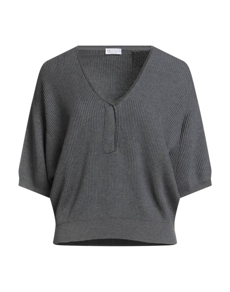 BRUNELLO CUCINELLI Pullover Damen Grau von BRUNELLO CUCINELLI