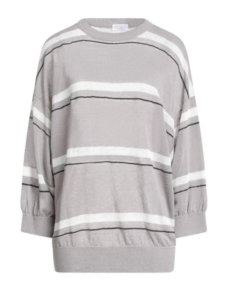 BRUNELLO CUCINELLI Pullover Damen Grau von BRUNELLO CUCINELLI