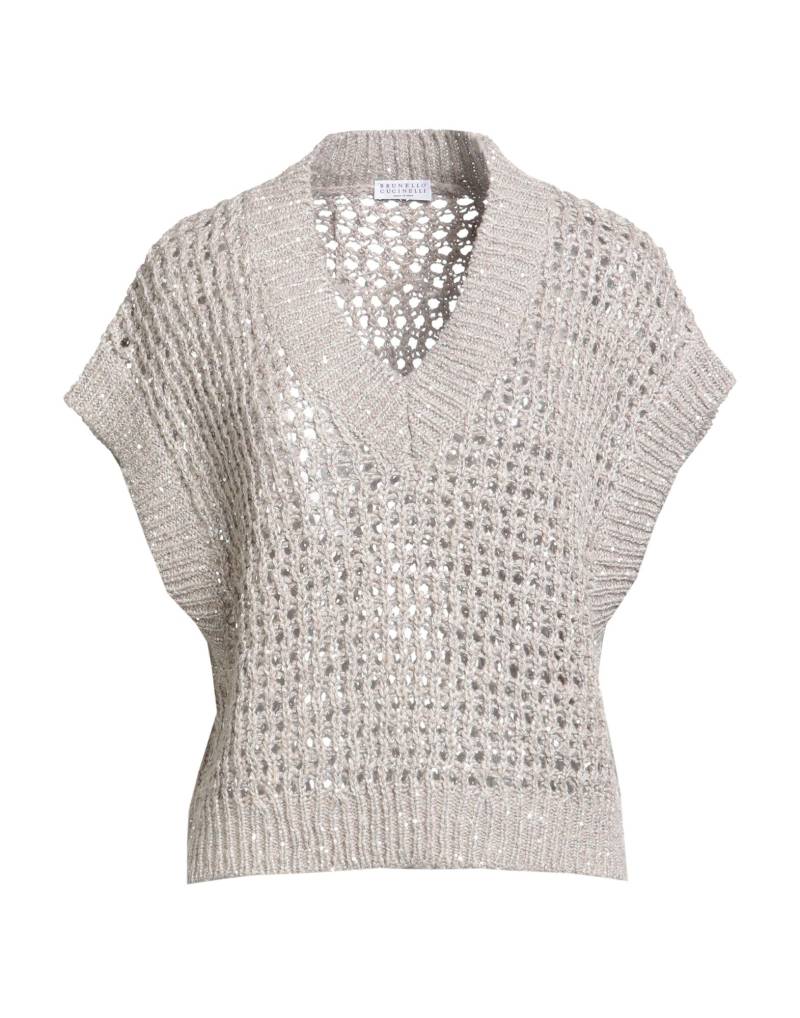 BRUNELLO CUCINELLI Pullover Damen Grau von BRUNELLO CUCINELLI