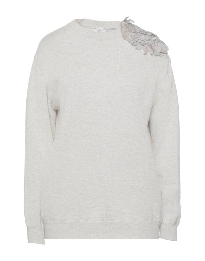 BRUNELLO CUCINELLI Pullover Damen Hellgrau von BRUNELLO CUCINELLI