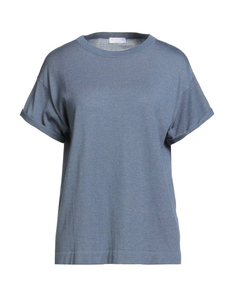 BRUNELLO CUCINELLI Pullover Damen Taubenblau von BRUNELLO CUCINELLI