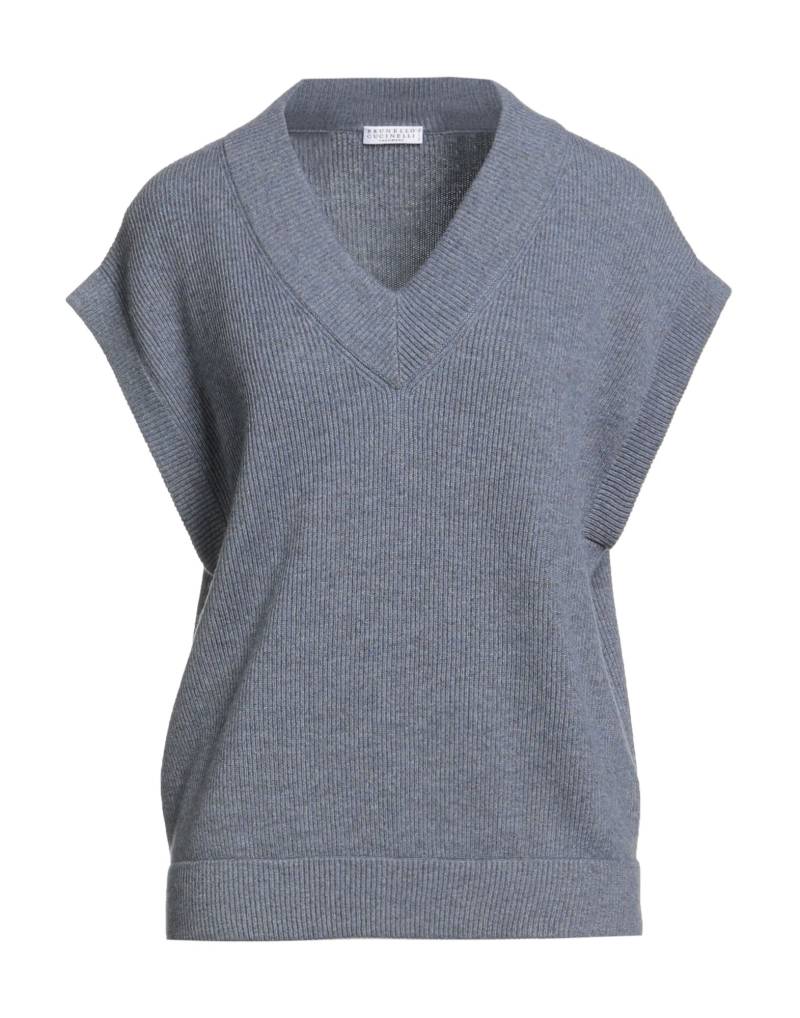 BRUNELLO CUCINELLI Pullover Damen Taubenblau von BRUNELLO CUCINELLI