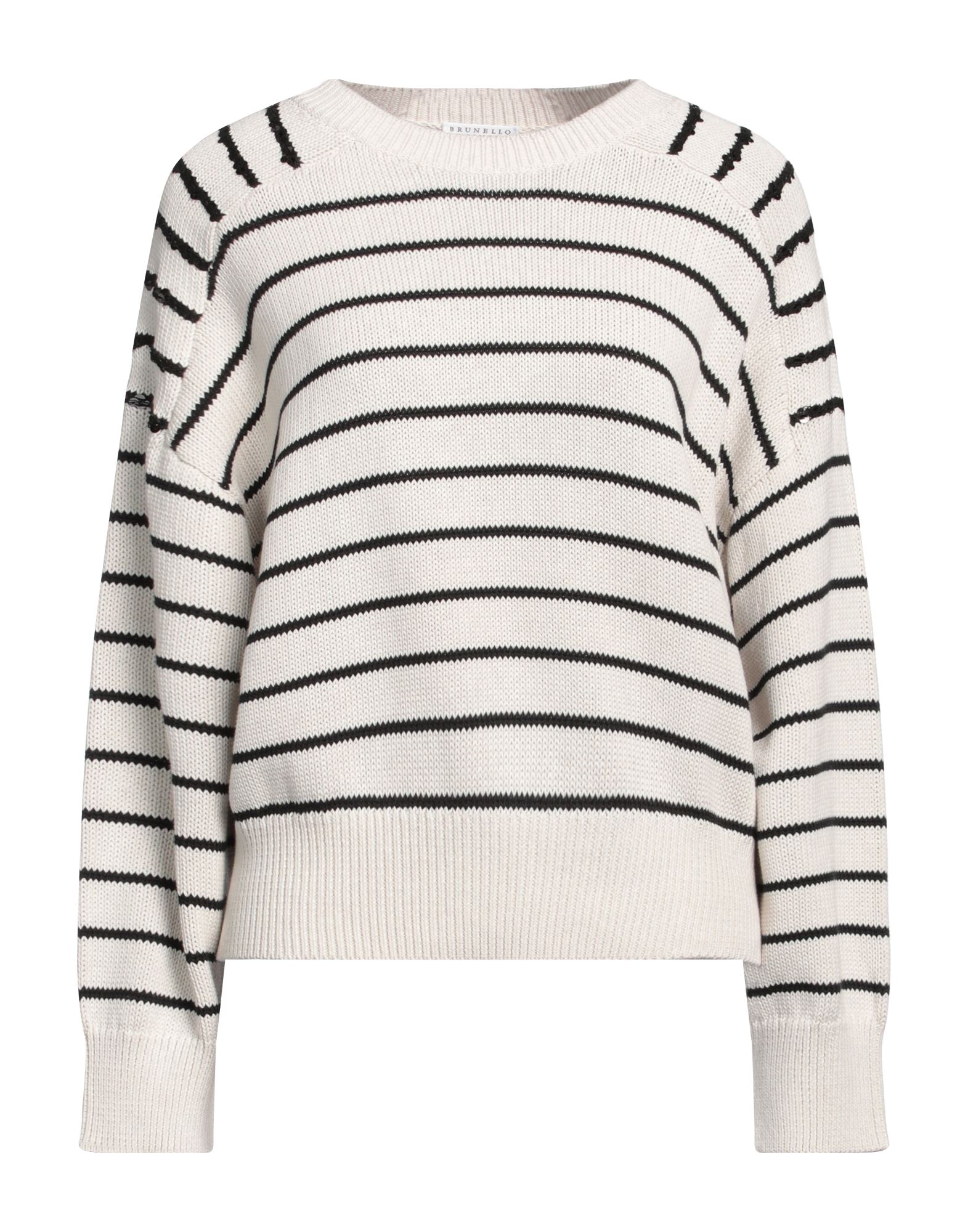 BRUNELLO CUCINELLI Pullover Damen Weiß von BRUNELLO CUCINELLI