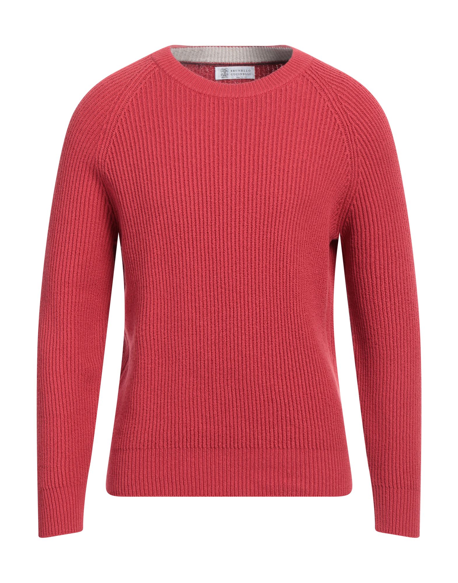 BRUNELLO CUCINELLI Pullover Herren Rot von BRUNELLO CUCINELLI