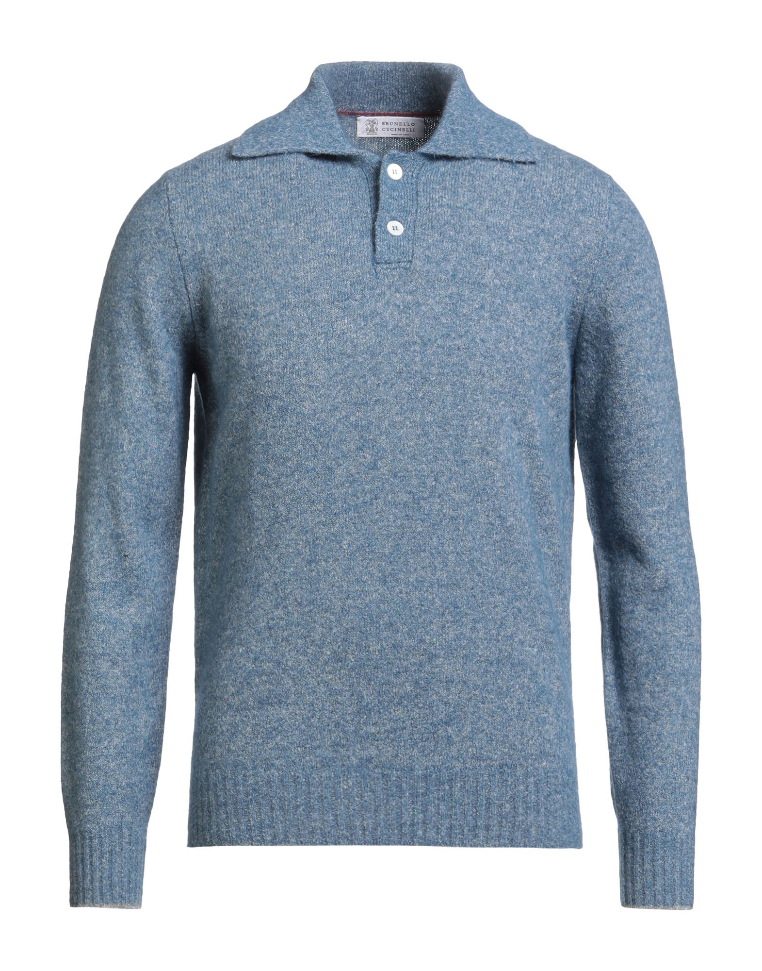 BRUNELLO CUCINELLI Pullover Herren Taubenblau von BRUNELLO CUCINELLI