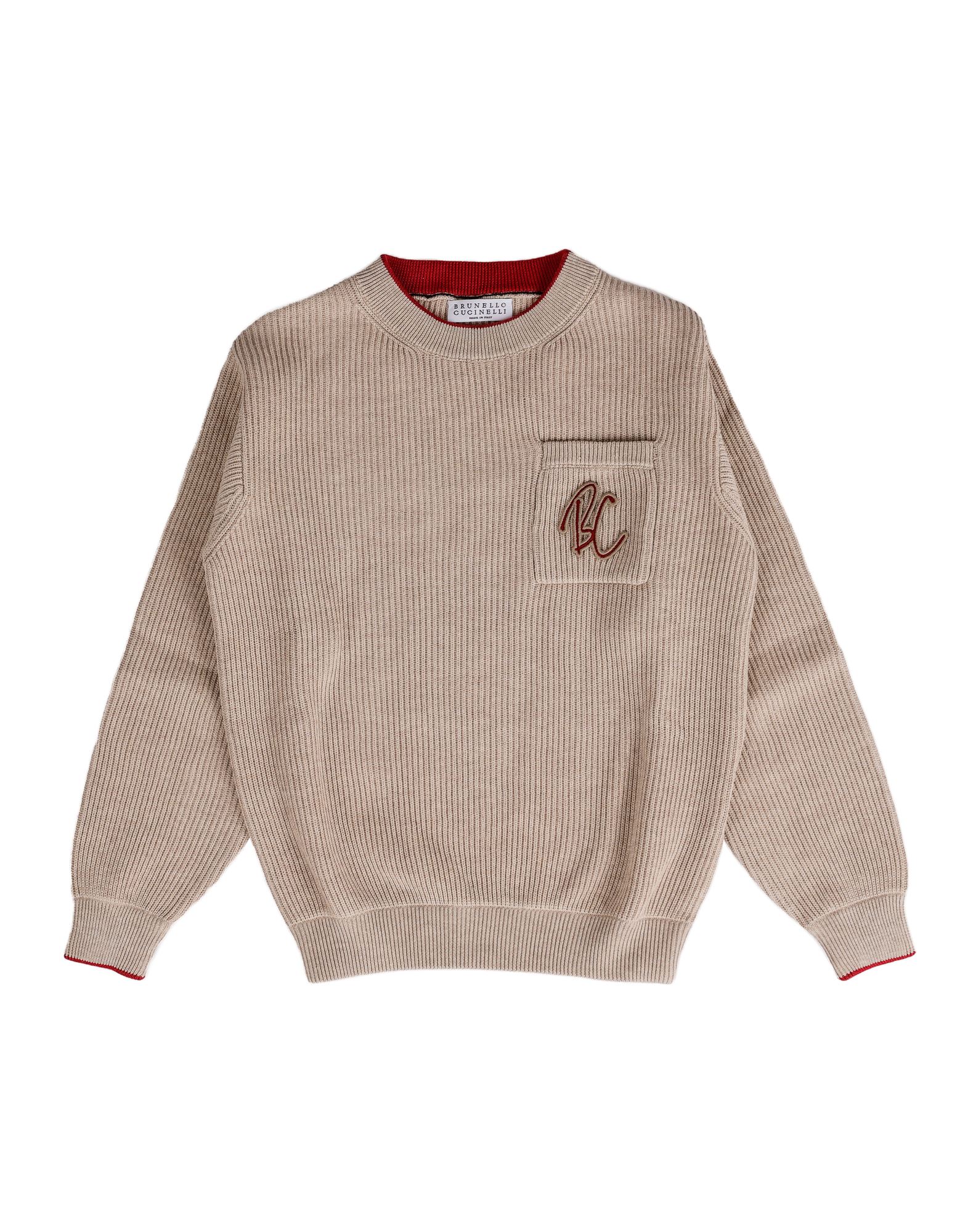 BRUNELLO CUCINELLI Pullover Kinder Beige von BRUNELLO CUCINELLI