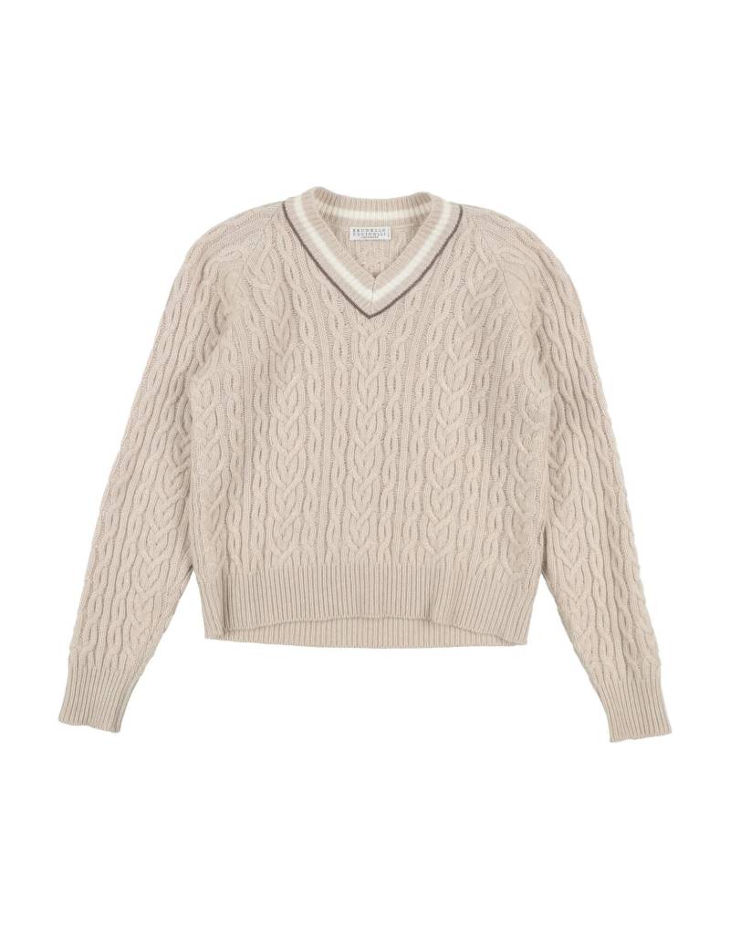 BRUNELLO CUCINELLI Pullover Kinder Hellgrau von BRUNELLO CUCINELLI