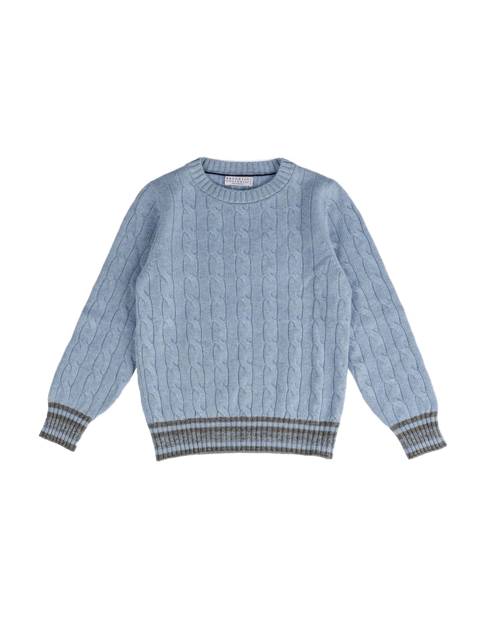 BRUNELLO CUCINELLI Pullover Kinder Himmelblau von BRUNELLO CUCINELLI