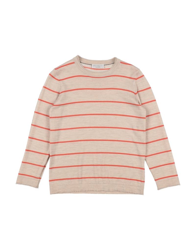 BRUNELLO CUCINELLI Pullover Kinder Sand von BRUNELLO CUCINELLI
