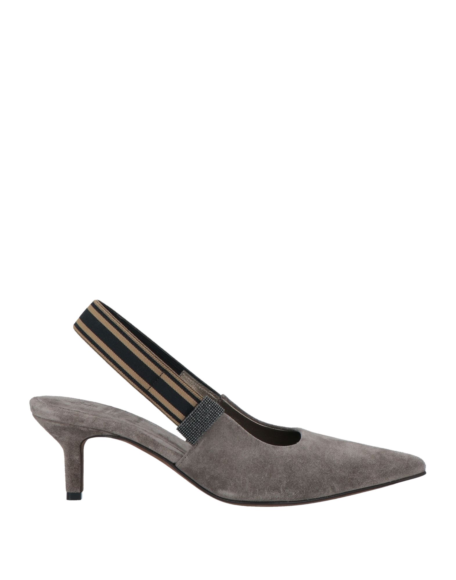 BRUNELLO CUCINELLI Pumps Damen Grau von BRUNELLO CUCINELLI