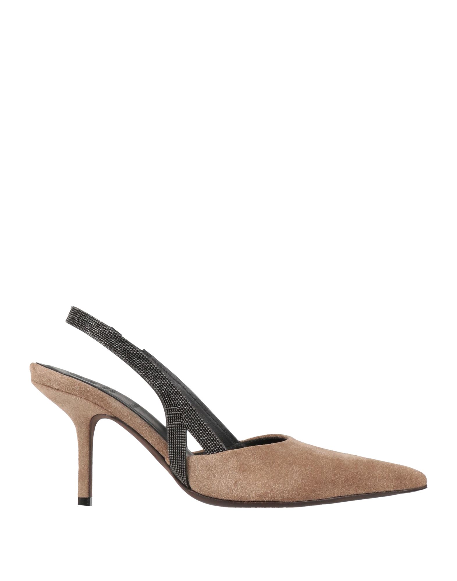BRUNELLO CUCINELLI Pumps Damen Hellbraun von BRUNELLO CUCINELLI