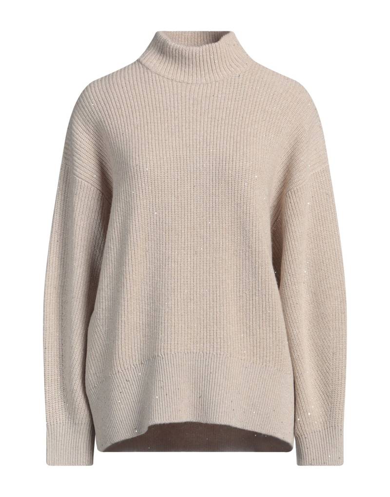 BRUNELLO CUCINELLI Rollkragenpullover Damen Beige von BRUNELLO CUCINELLI