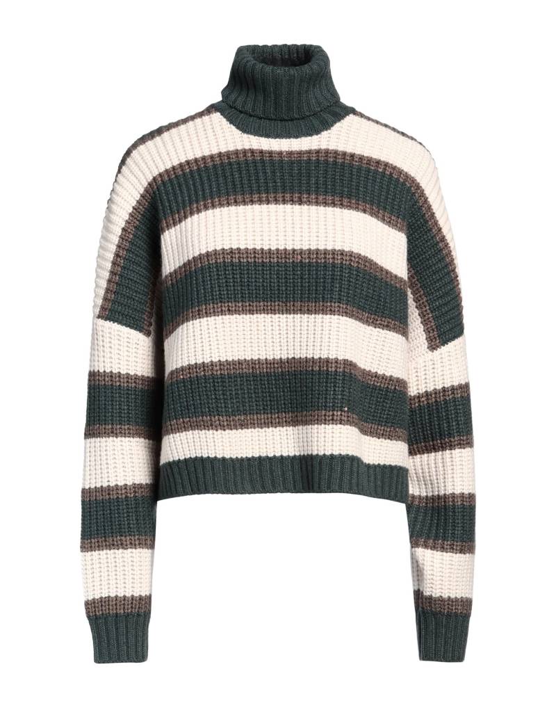 BRUNELLO CUCINELLI Rollkragenpullover Damen Dunkelgrün von BRUNELLO CUCINELLI