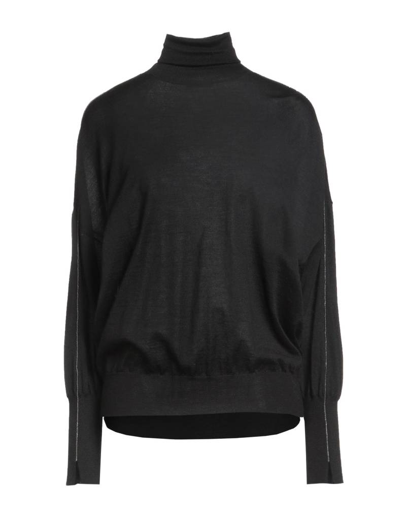 BRUNELLO CUCINELLI Rollkragenpullover Damen Schwarz von BRUNELLO CUCINELLI
