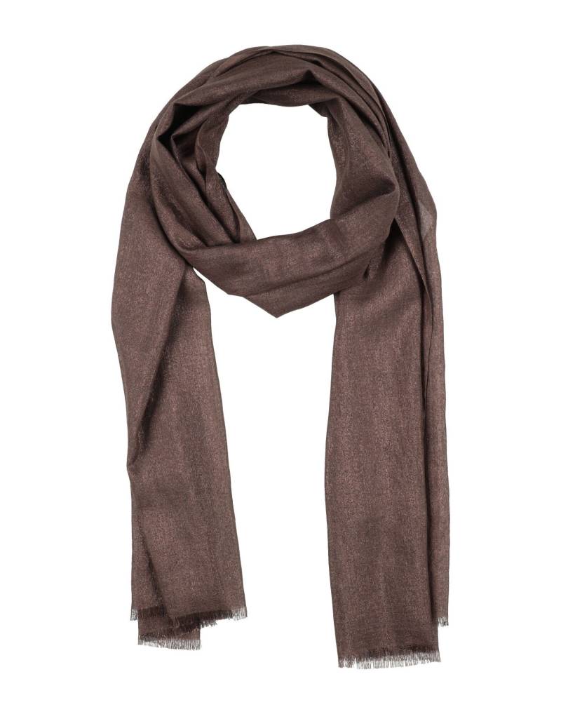 BRUNELLO CUCINELLI Schal Damen Dunkelbraun BRUNELLO CUCINELLI Schal Damen Dunkelbraun von BRUNELLO CUCINELLI