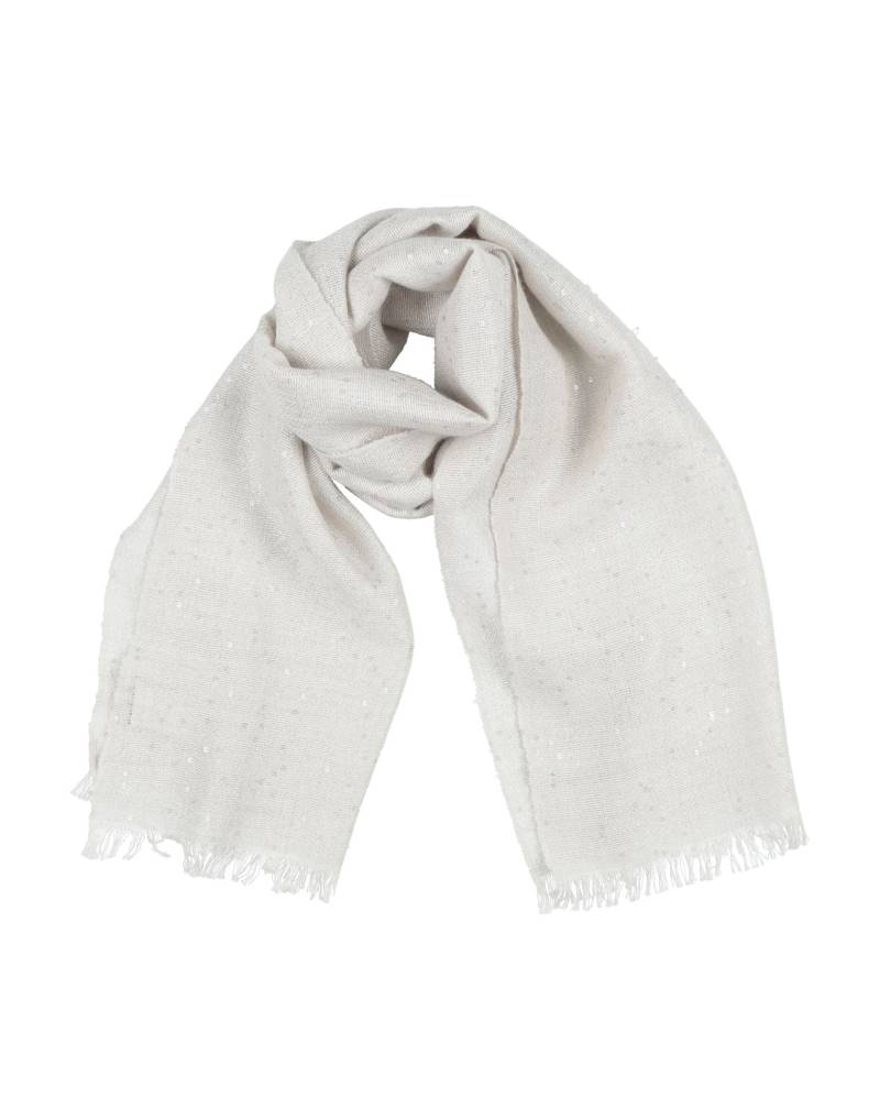 BRUNELLO CUCINELLI Schal Damen Hellgrau BRUNELLO CUCINELLI Schal Damen Hellgrau von BRUNELLO CUCINELLI