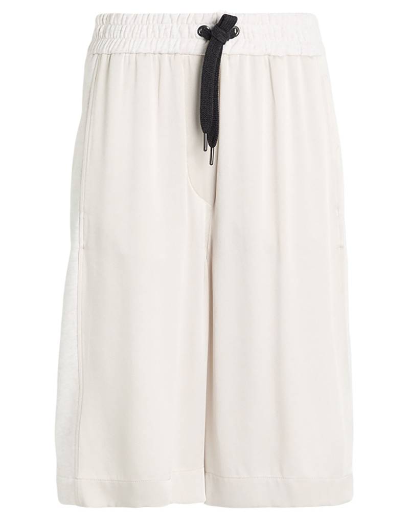 BRUNELLO CUCINELLI Shorts & Bermudashorts Damen Hellgrau von BRUNELLO CUCINELLI
