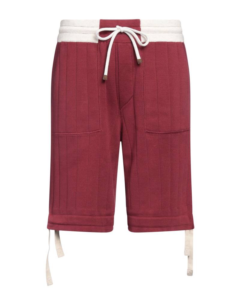 BRUNELLO CUCINELLI Shorts & Bermudashorts Herren Bordeaux BRUNELLO CUCINELLI Shorts & Bermudashorts Herren Bordeaux von BRUNELLO CUCINELLI
