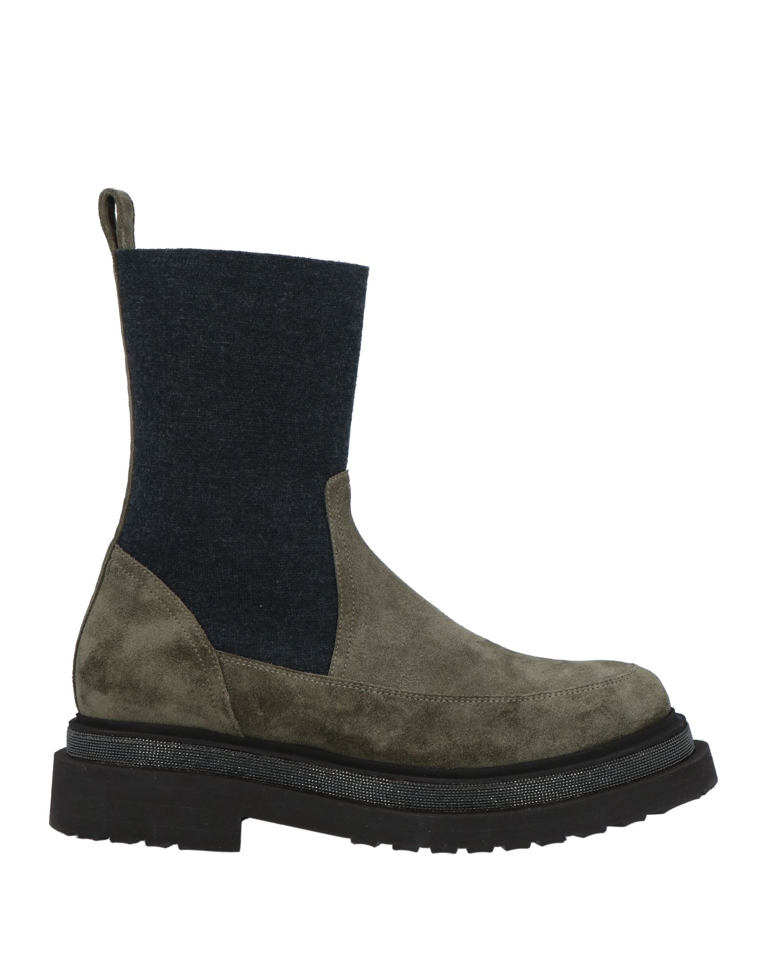 BRUNELLO CUCINELLI Stiefelette Damen Militärgrün von BRUNELLO CUCINELLI