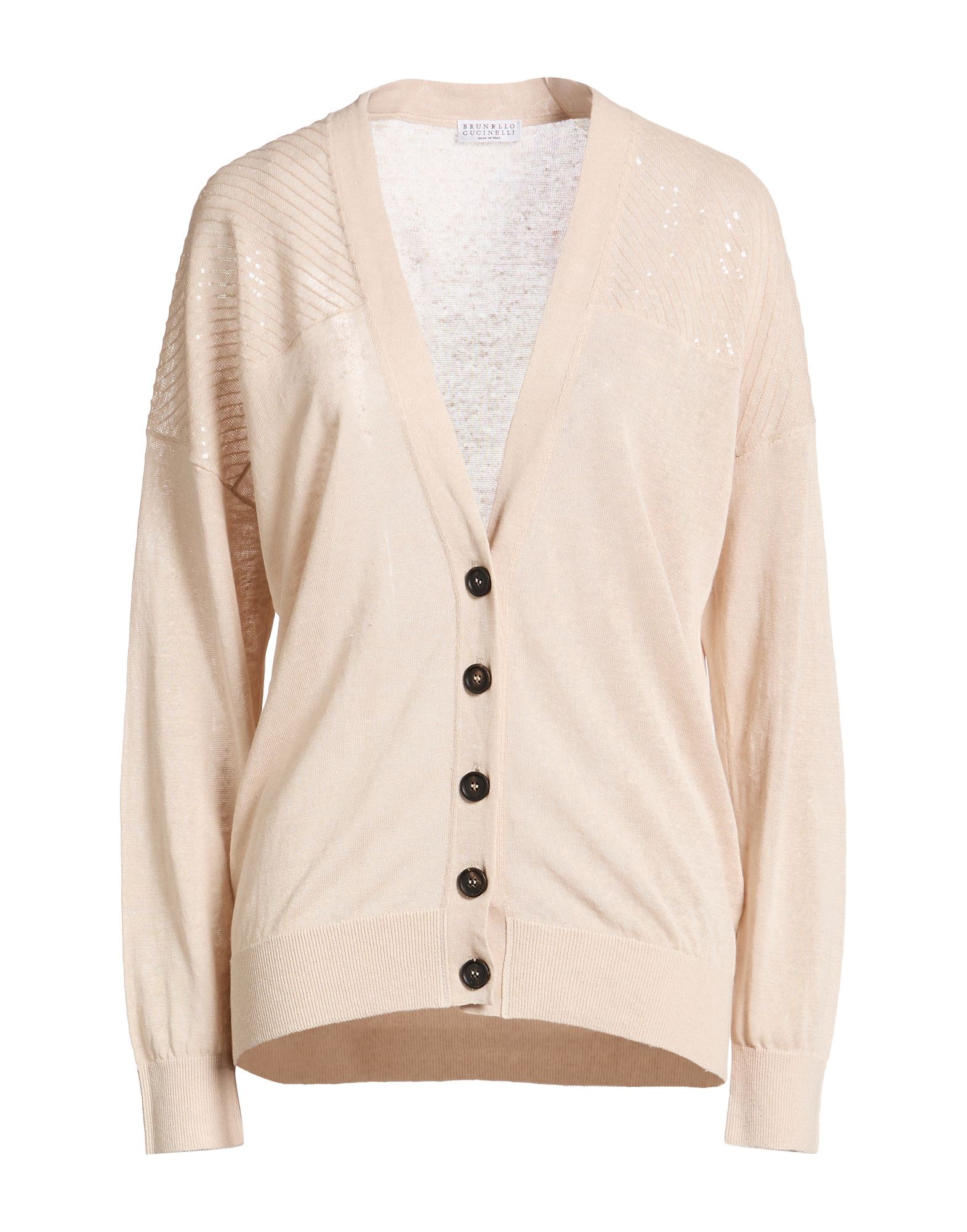 BRUNELLO CUCINELLI Strickjacke Damen Beige von BRUNELLO CUCINELLI
