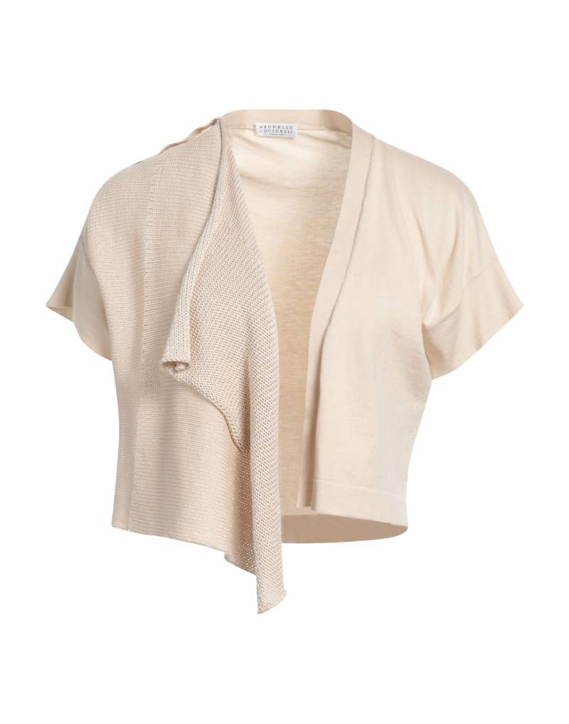 BRUNELLO CUCINELLI Strickjacke Damen Beige von BRUNELLO CUCINELLI