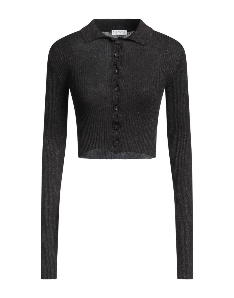 BRUNELLO CUCINELLI Strickjacke Damen Braungrau von BRUNELLO CUCINELLI