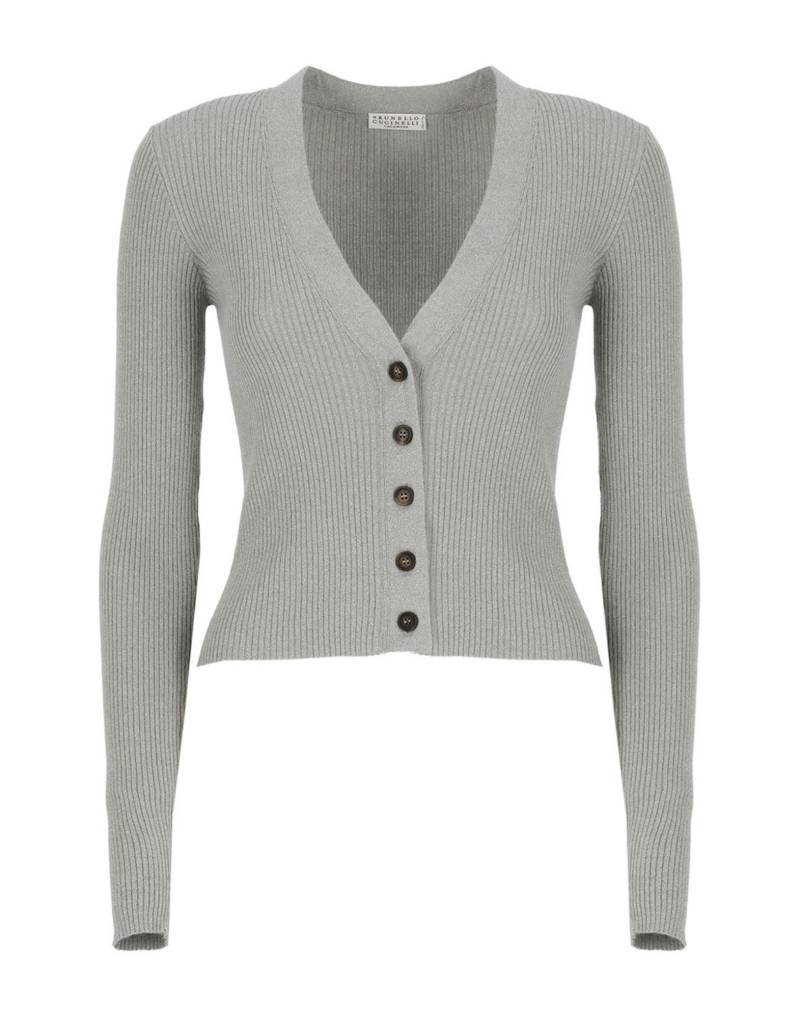 BRUNELLO CUCINELLI Strickjacke Damen Grau von BRUNELLO CUCINELLI