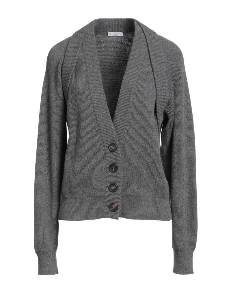 BRUNELLO CUCINELLI Strickjacke Damen Grau von BRUNELLO CUCINELLI