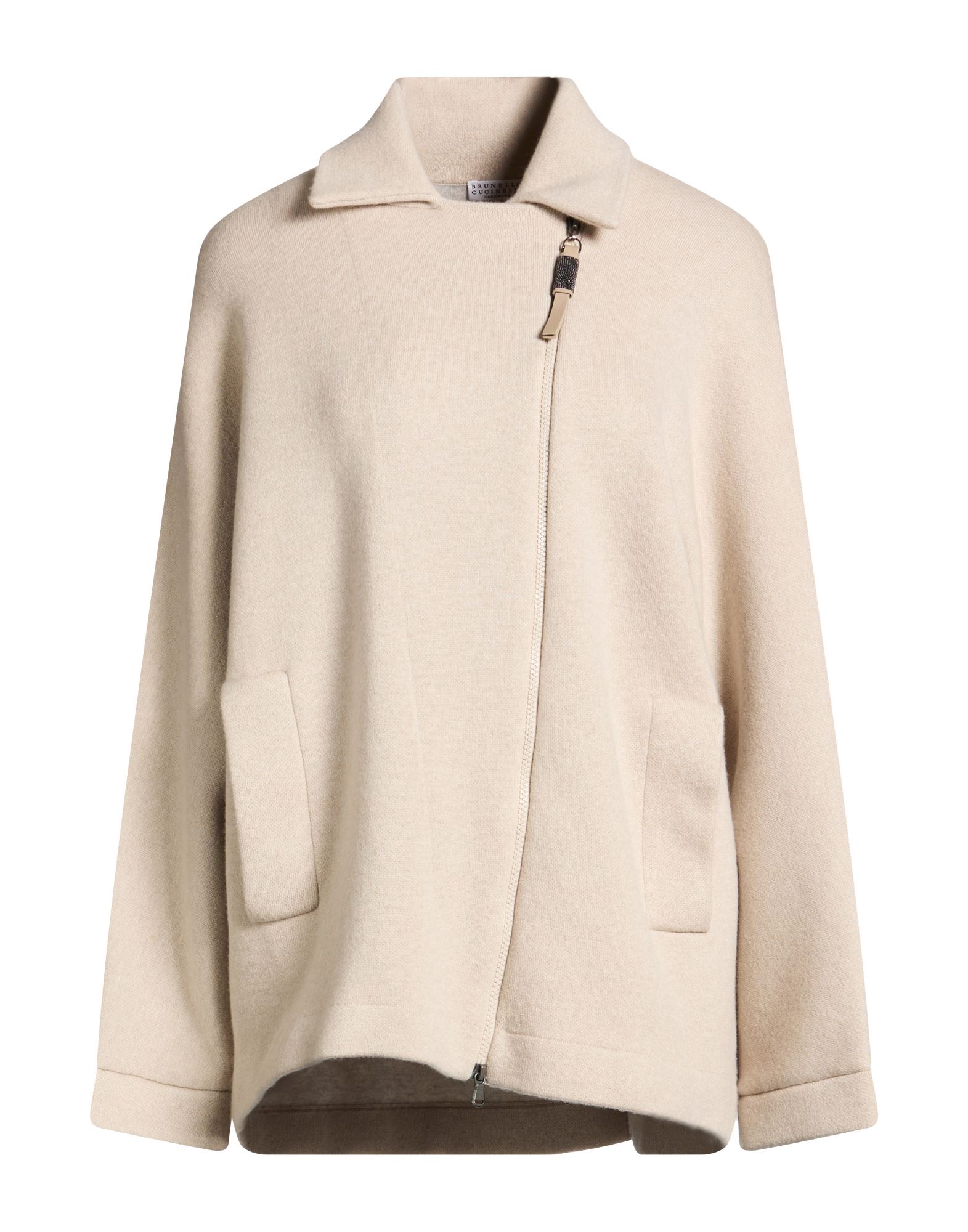 BRUNELLO CUCINELLI Strickjacke Damen Hellgrau von BRUNELLO CUCINELLI