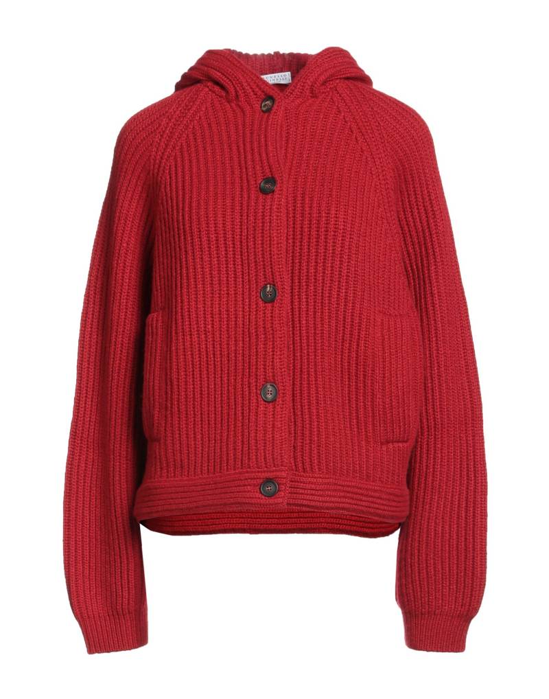 BRUNELLO CUCINELLI Strickjacke Damen Rot von BRUNELLO CUCINELLI