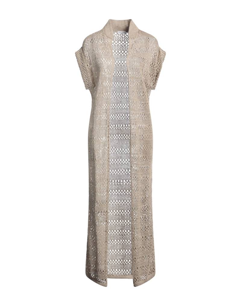 BRUNELLO CUCINELLI Strickjacke Damen Sand von BRUNELLO CUCINELLI