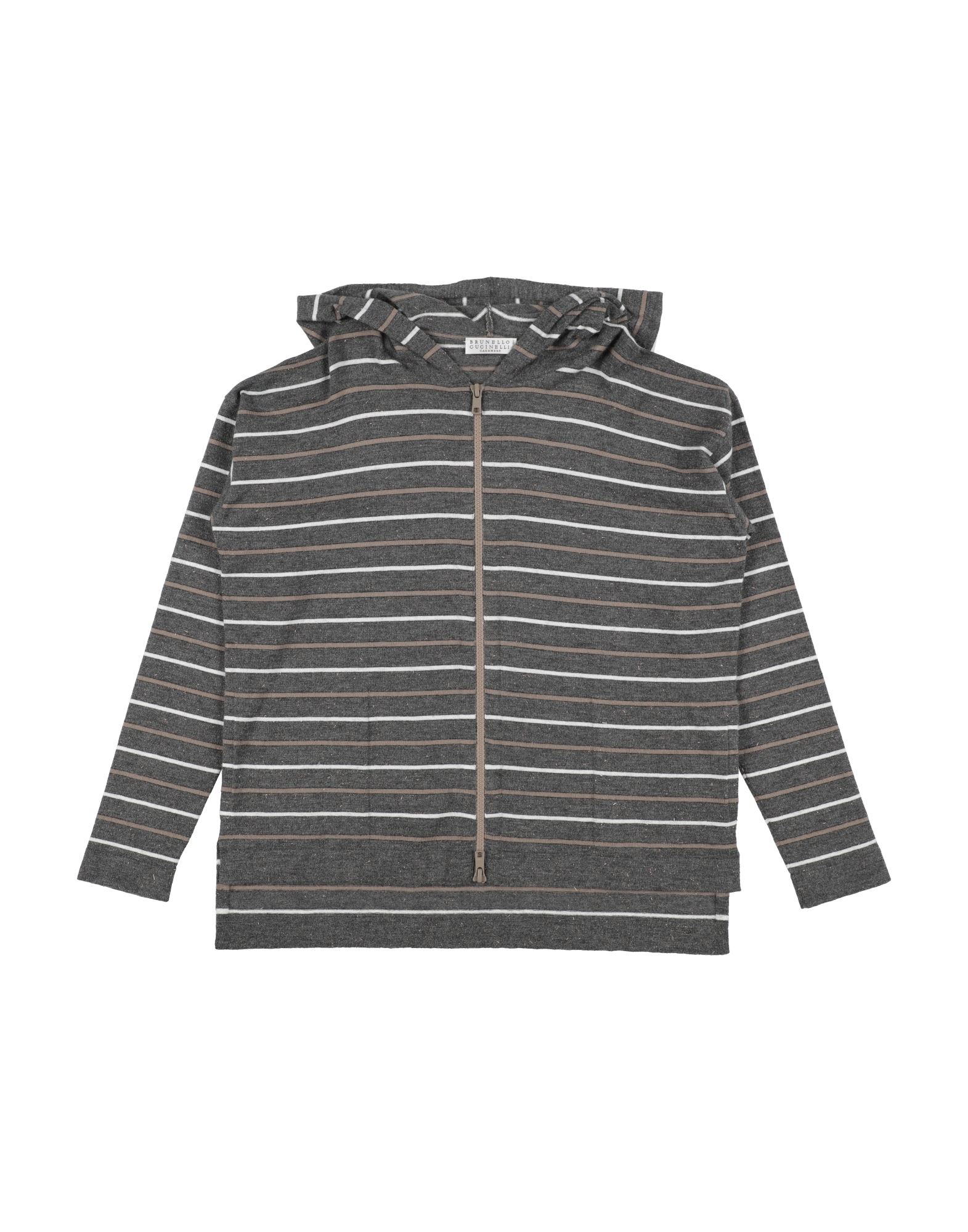 BRUNELLO CUCINELLI Strickjacke Kinder Blei von BRUNELLO CUCINELLI