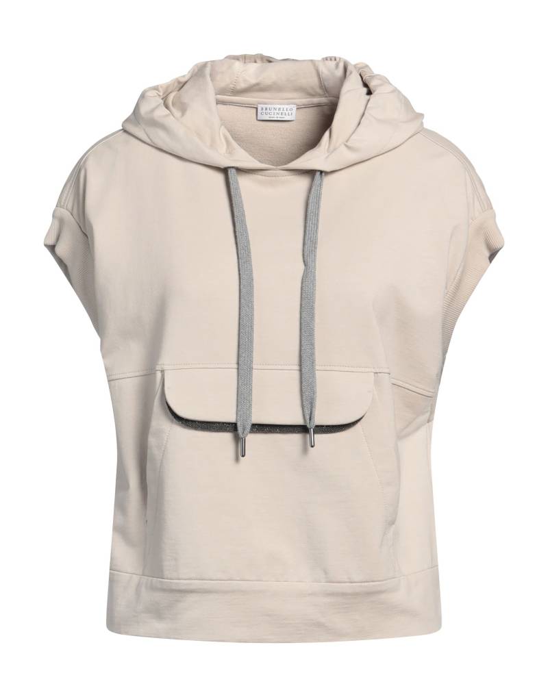 BRUNELLO CUCINELLI Sweatshirt Damen Beige von BRUNELLO CUCINELLI