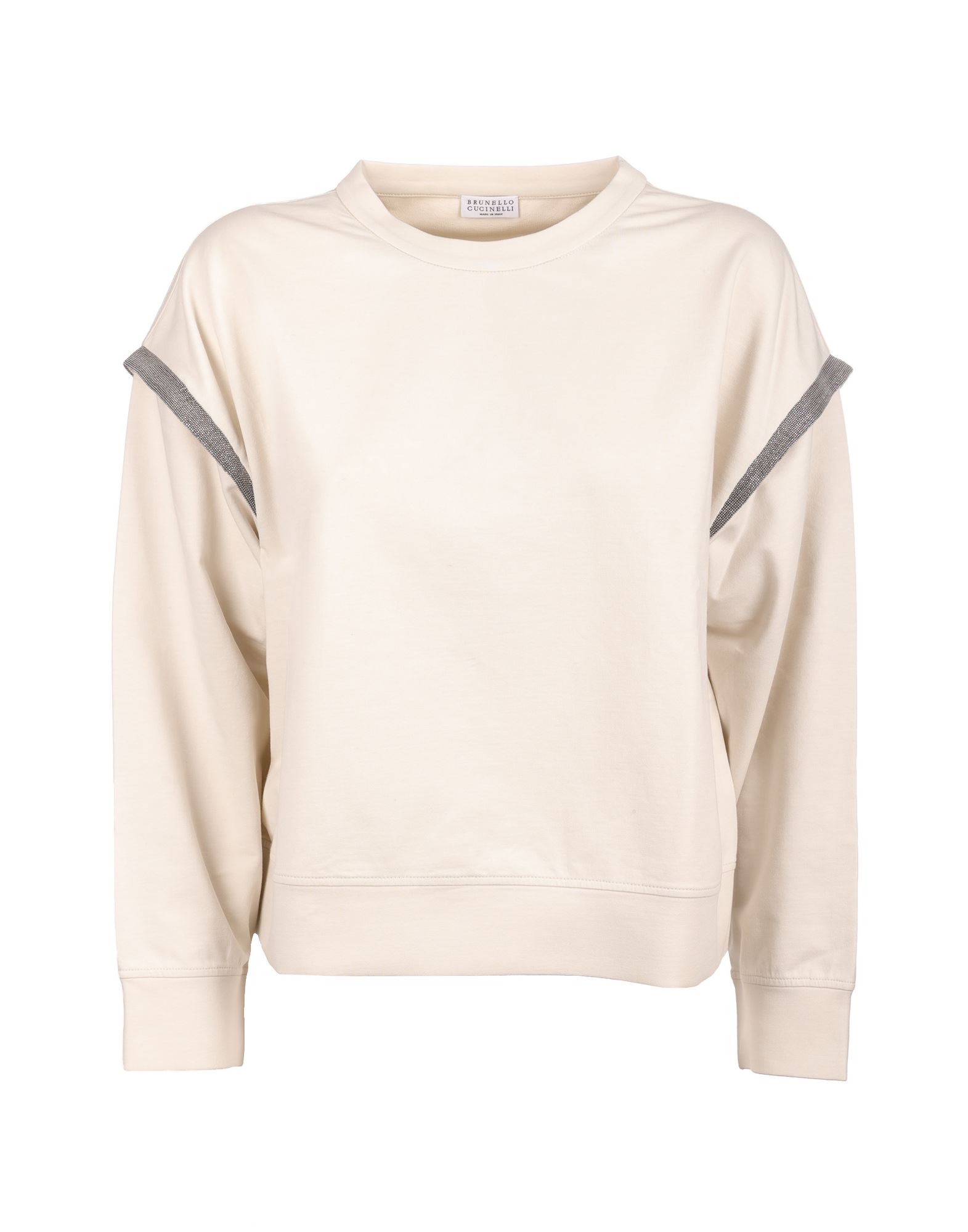 BRUNELLO CUCINELLI Sweatshirt Damen Beige von BRUNELLO CUCINELLI