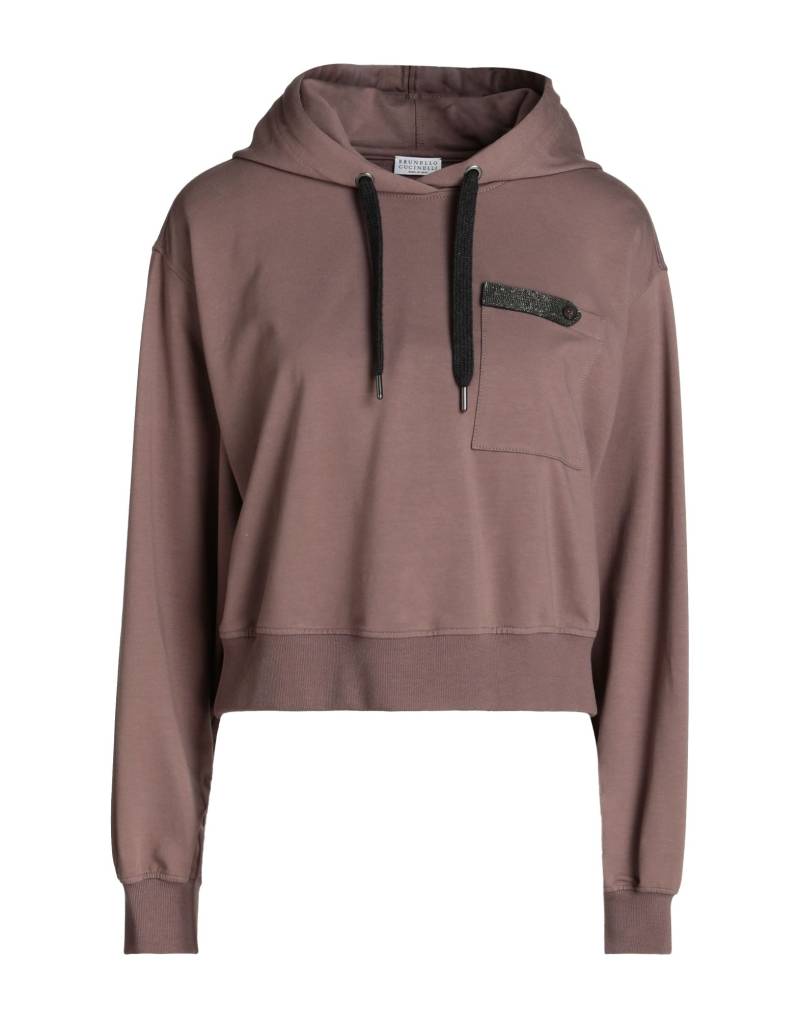 BRUNELLO CUCINELLI Sweatshirt Damen Malve von BRUNELLO CUCINELLI