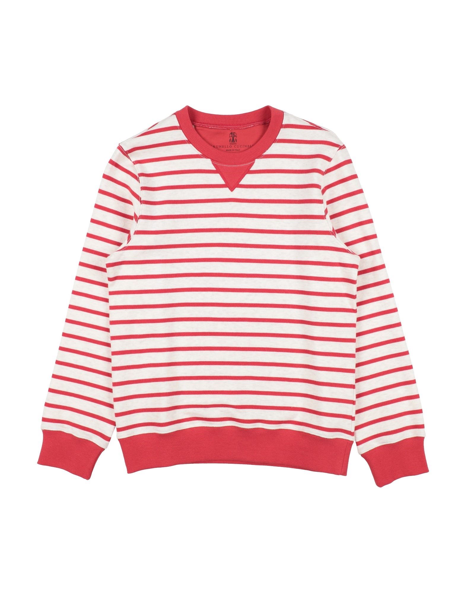 BRUNELLO CUCINELLI Sweatshirt Kinder Rot von BRUNELLO CUCINELLI