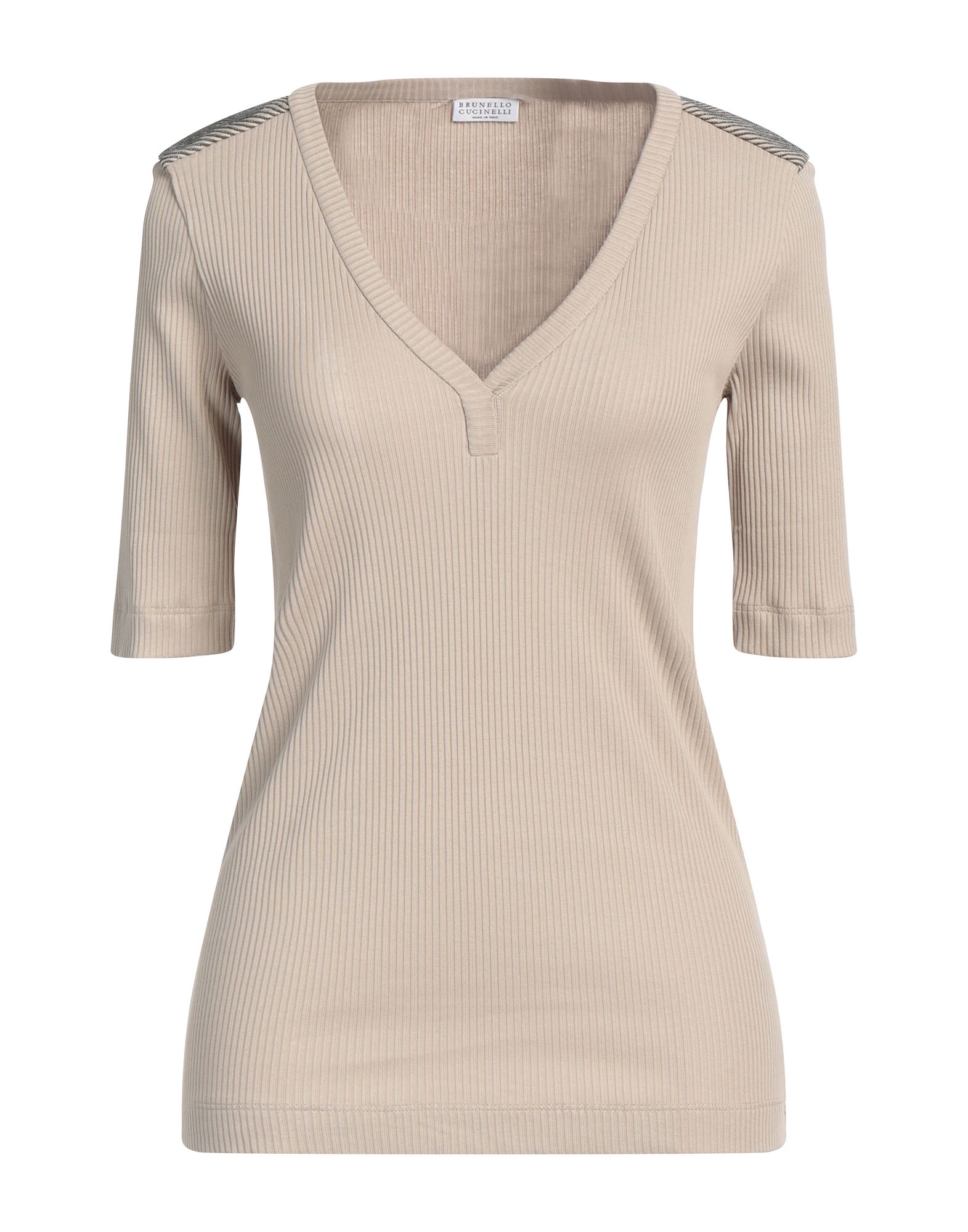 BRUNELLO CUCINELLI T-shirts Damen Beige von BRUNELLO CUCINELLI