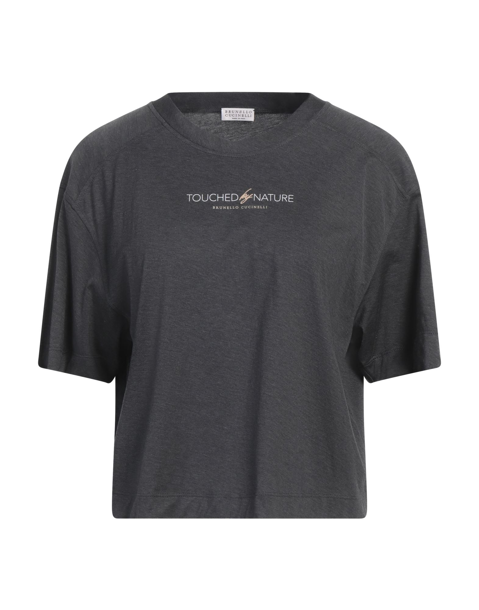 BRUNELLO CUCINELLI T-shirts Damen Blei BRUNELLO CUCINELLI T-shirts Damen Blei von BRUNELLO CUCINELLI