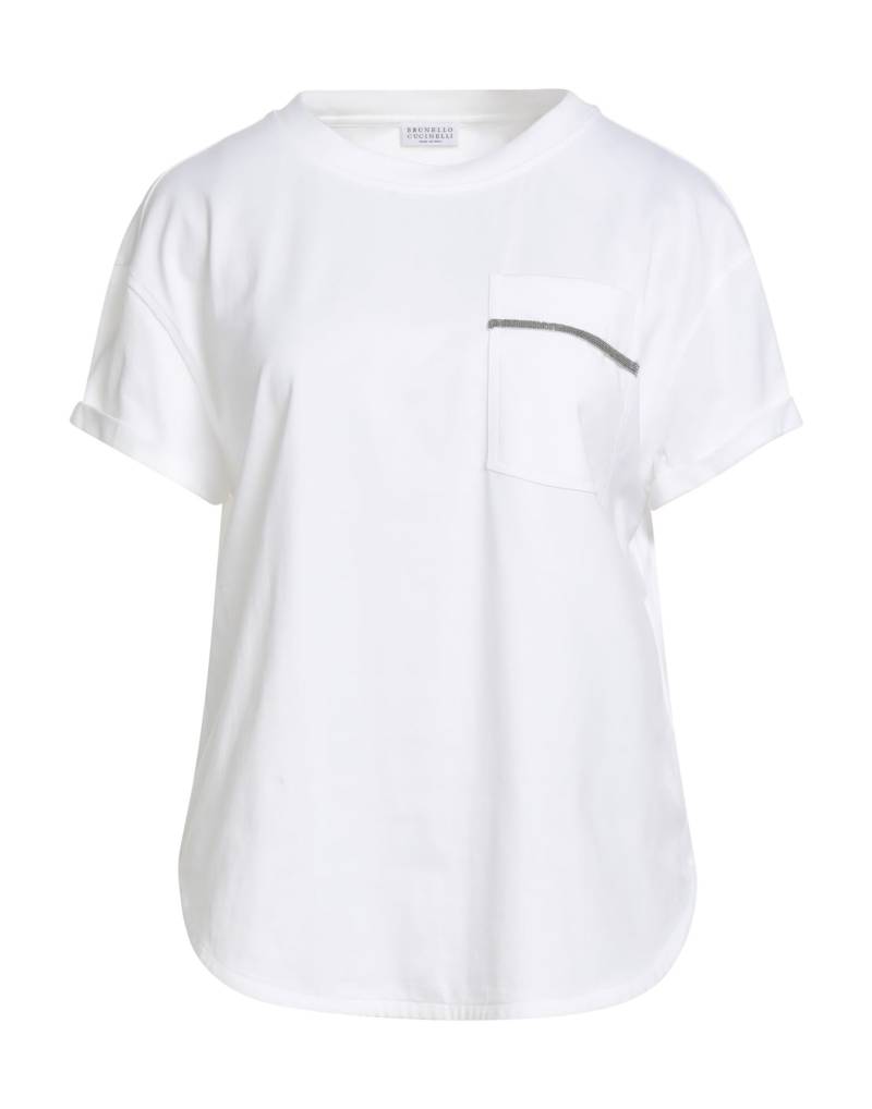 BRUNELLO CUCINELLI T-shirts Damen Elfenbein von BRUNELLO CUCINELLI