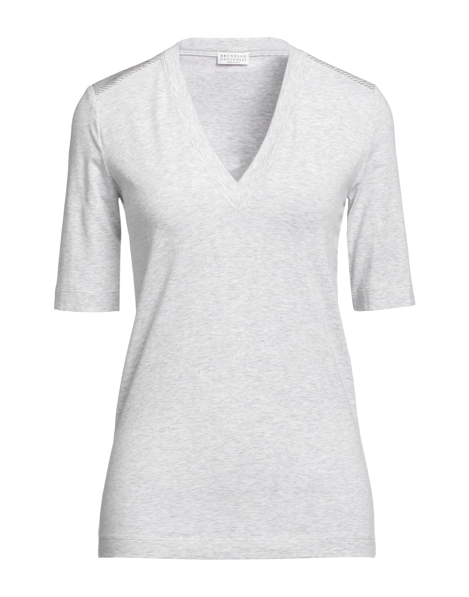 BRUNELLO CUCINELLI T-shirts Damen Hellgrau von BRUNELLO CUCINELLI